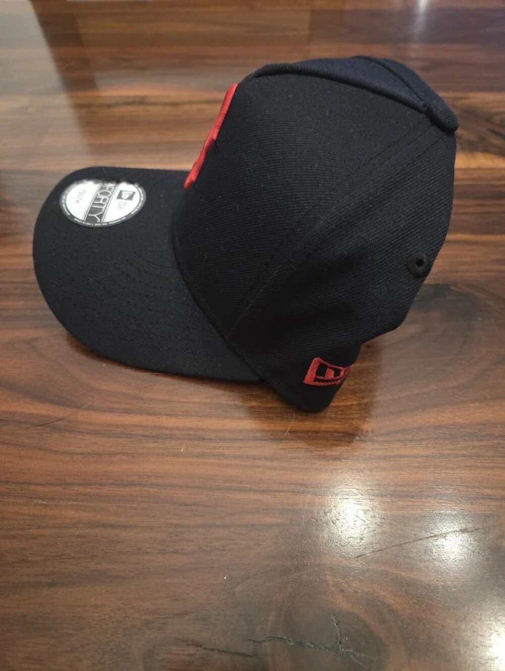 Boston Red Sox New Era Youth 9FORTY A-Frame Adjustable Hat - Navy